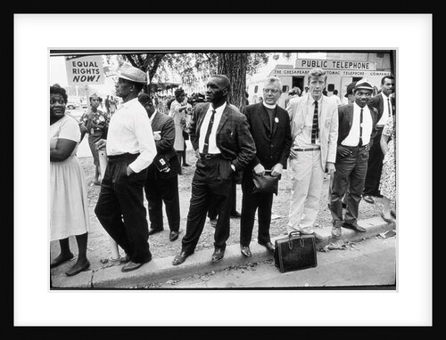 The March on Washington: Lining Up, 28th August 1963 by Nat Herz