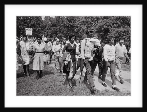 The March on Washington: Freedom Walkers, 28th August 1963 by Nat Herz