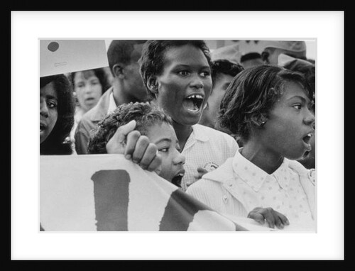 The March on Washington: A Group from Detroit, 28th August 1963 by Nat Herz