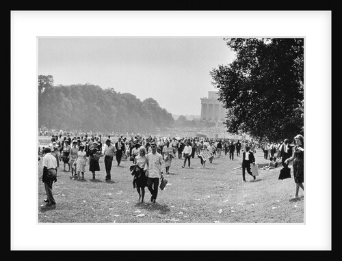 The March on Washington: Heading Home, 28th August 1963 by Nat Herz