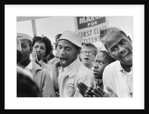 The March on Washington: A Group from Detroit, 28th August 1963 by Anonymous