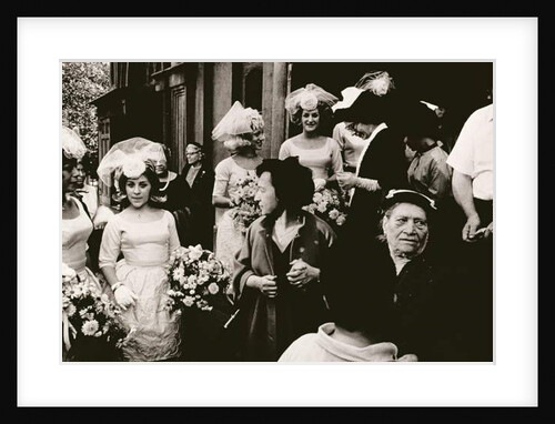 Old St. Patrick's, Mulberry Street Wedding, c.1953-64 by Nat Herz