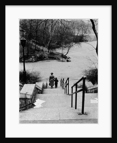 Central Park in Winter, c.1953-64 by Nat Herz