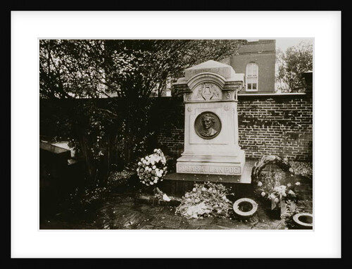 Edgar Allan Poe's Grave, Baltimore, Untitled 28, c.1953-64 by Nat Herz