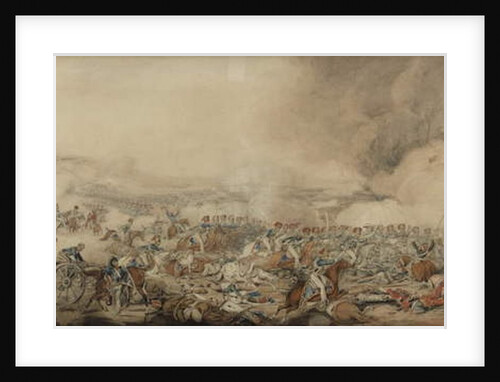 The Battle of Waterloo, 18 June 1815 by Henry Thomas Alken