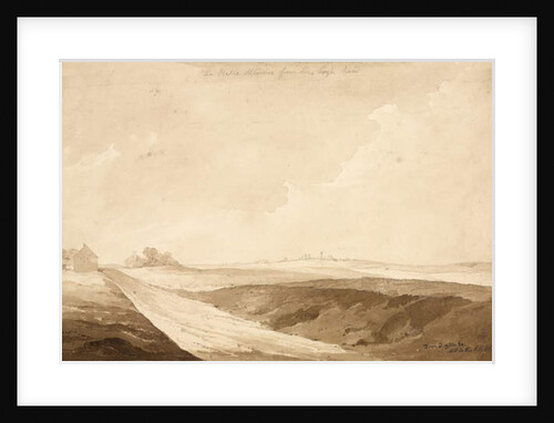 No 7 La Belle Alliance from the high Road, 1815 by Denis Dighton