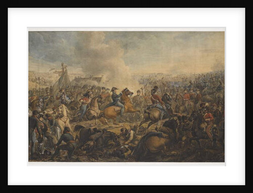 The Battle of Waterloo, after the order for the advance of the British Army, 1815, c.1815 by Alexander Ivanovich Sauerweid