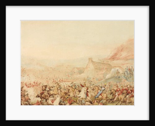 The Battle of Waterloo, 1815, c.1818 by William Heath