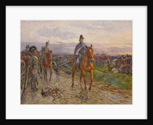 Wellington at Waterloo, 1815 by William Barnes Wollen