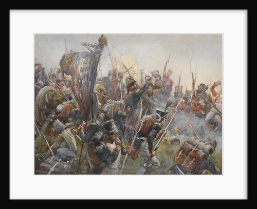 The 88th Foot at the Battle of Salamanca, 1812, 1904 by Christopher Clark