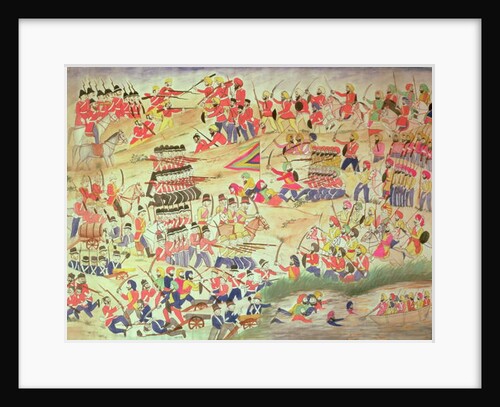 An Incident during the Sikh Wars by Indian School