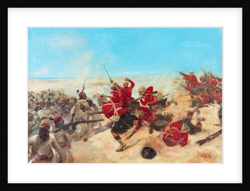 The Black Watch at the Battle of Tel-el-Kebir on the 13th September, 1882 by Henri-Louis Dupray