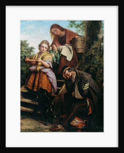 The Soldier's Return, c.1861 by Henry Nelson O'Neil