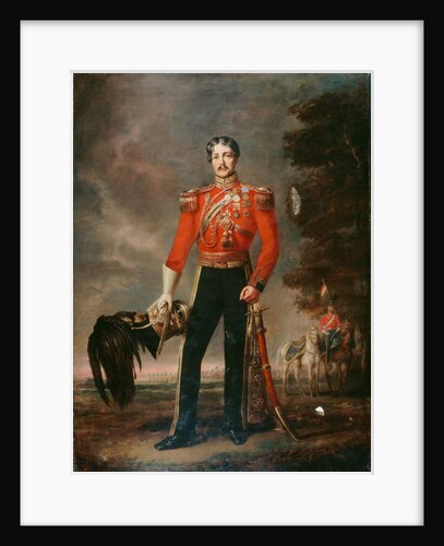 Lieutenant Colonel George James Mouat MacDowell, 16th Regiment of Light Dragoons, c.1848 by Edwin Longsden Long