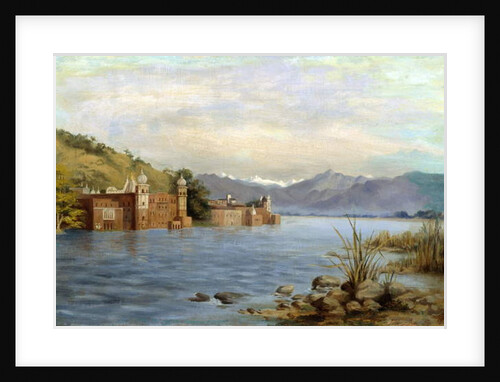 The Ganges at Hardwar, 1888 by Gertrude Ellen Burrard