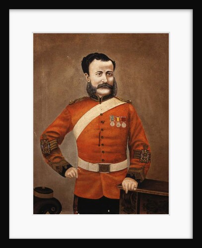 Quarter Master Sergeant H. Crisp, Portsmouth Militia Division, Royal Engineers, 1894 by English School