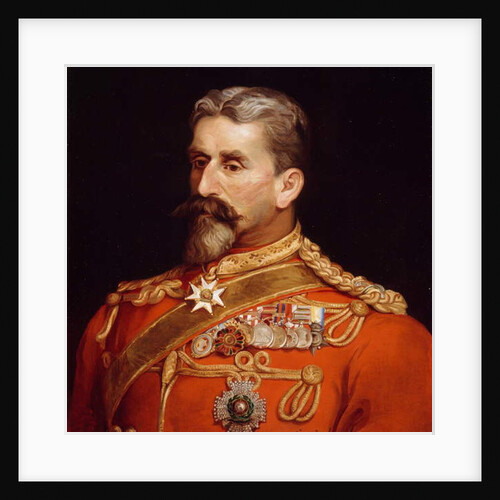 Major General Sir Charles Metcalfe MacGregor KCB CSI CIE as Quartermaster General India, 1883 by Michael Ciardiello