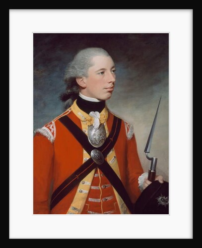 Captain Thomas Hewitt, 10th Regiment of Foot, who commanded a Light Company at Lexington, 1781 by William Tate