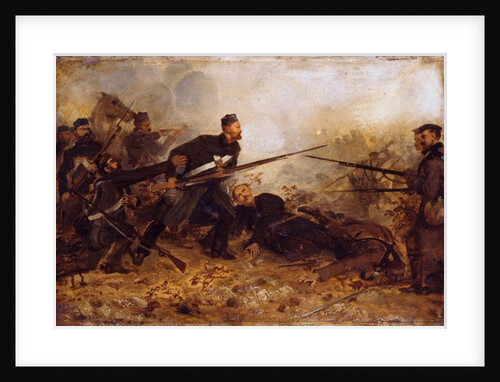 Private John McDermond at the battle of Inkerman on 5th November 1854, c.1860 by Chevalier Louis-William Desanges