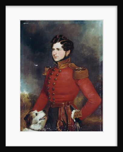 Lieutenant Edward Hope Smith Bowdich c.1840 by English School