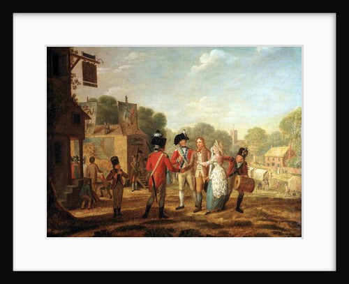 The King's Shilling, c.1770 by English School