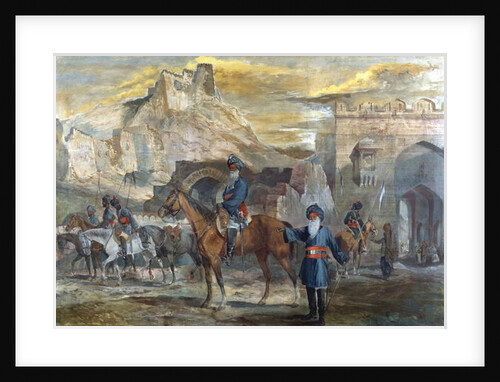 Sowars, 19th Regiment of Bengal Lancers in Afghanistan, c.1880 by English School