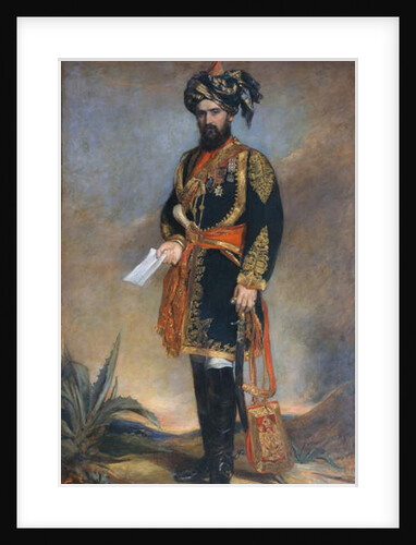 Colonel Probyn CB VC Honorary ADC to the Viceroy of India and HM's Indian Cavalry, c.1867 by James Rannie Swinton