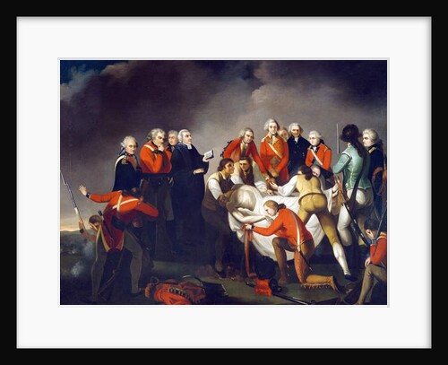 The Burial of General Simon Fraser after the Battle of Saratoga in 1777, c.1800 by John Graham