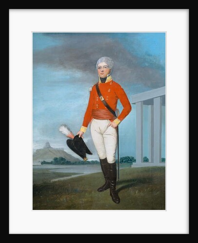 Lieutenant William Vincent c.1804 by English School