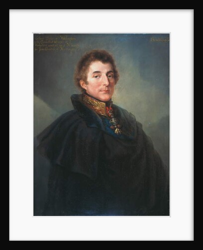 Field Marshal Arthur Wellesley, KG KCB c.1820 by Peter Eduard Stroehling