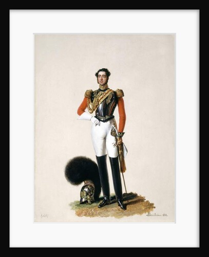 Lieutenant Thomas Myddleton Biddulph 1st Life Guards, 1833 by Alexandre-Jean Dubois Drahonet