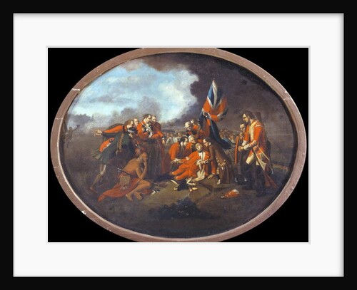 The Death of General Wolfe on 13th September 1759, c.1770 by Benjamin West