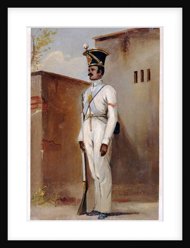 Lance Naik, 66th Bengal Native Infantry, 1842 by Alex Hunter