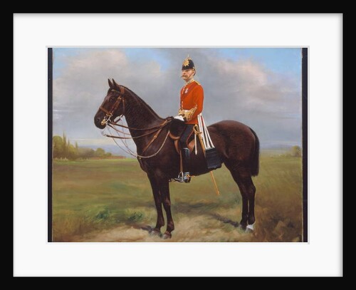 Major George Froom, 2nd Battalion, The Connaught Rangers, c.1881 by English School