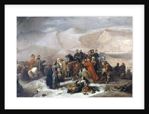 The Capitulation of Kars during the Crimean War on 28th November 1855, c.1860 by Thomas Jones Barker