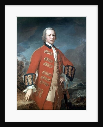 Captain Henry Clinton First Regiment of Foot Guards, c.1758 by M.L (attr. to) Saunders