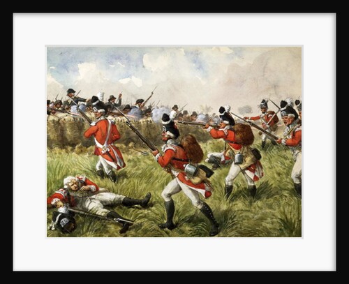 Bunker's Hill, 1775, c.1900 by Richard Simkin