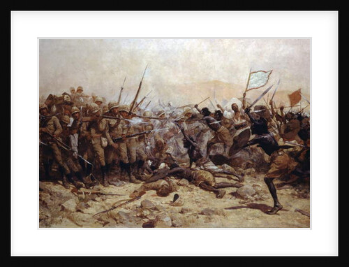 The Battle of Abu Klea, 17th January 1885, 1896 by William Barnes Wollen