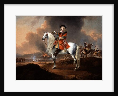 Lieutenant-Colonel Randolph Egerton MP of the King's Troop of Horse Guards, c.1672 by Jan Wyck