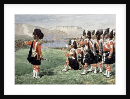 The Thin Red Line, 1854 by Richard Simkin