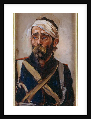 Study of a Wounded Guardsman, Crimea, c.1874 by Lady (1846-1933) Butler