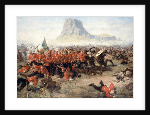 The Battle of Isandlwana, 22nd January 1879, c.1885 by Charles Edwin Fripp