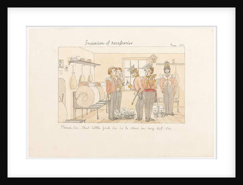 Please Sir, that little fork Sir, is to show in my kit Sir, c.1850 by English School