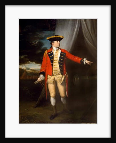 Major-General The Honourable Robert Monckton, at the Taking of Martinique, 1762, c.1763-64 by Benjamin West