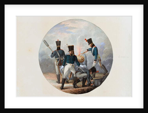 Artillery, c.1807 by English School