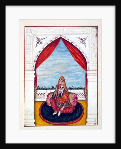 Maharani Chand Kaur by Indian School