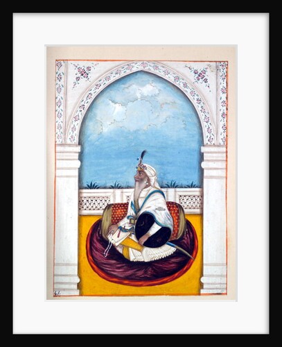 Jemadar Khushyal Singh by Indian School