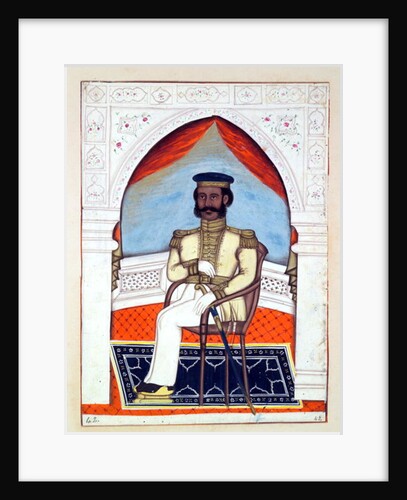 Colonel Dhunkal Singh by Indian School