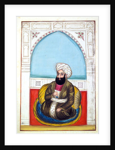 Nawab Synd Mohammad Khan by Indian School