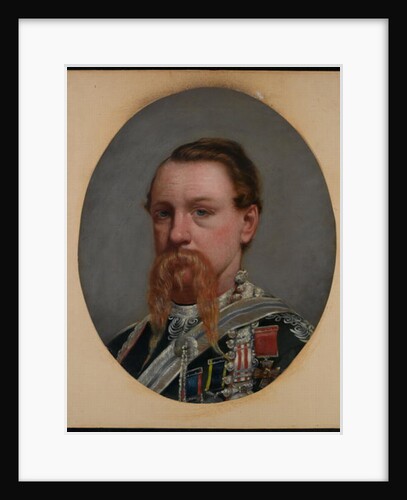 Major Frederick Robertson Aikman, VC, 4th Bengal Native Infantry, c.1860 by Capt. I.A. Goldingham
